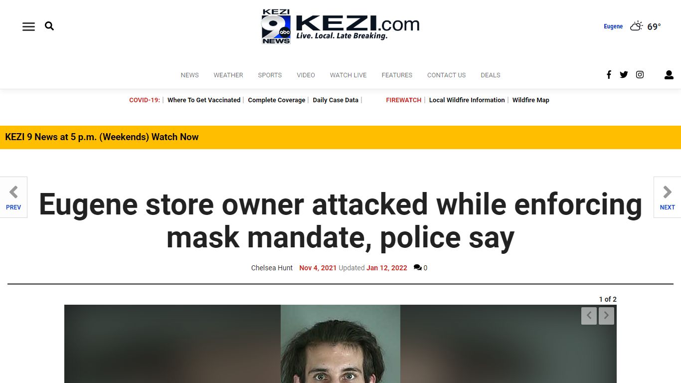 Eugene store owner attacked while enforcing mask mandate, police say ...